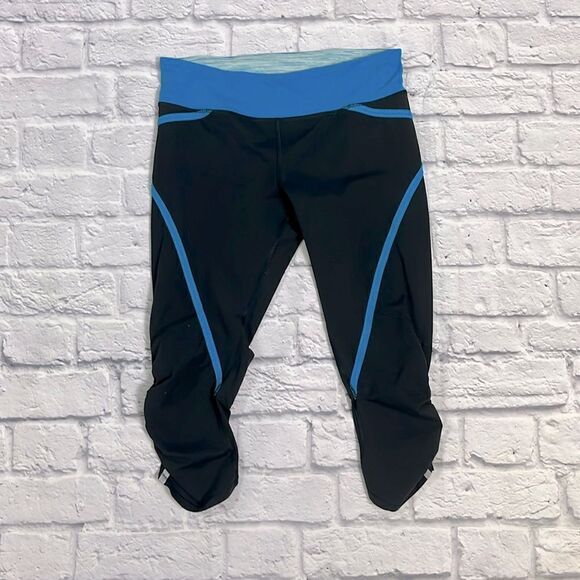 Lululumeon run pace crop legging - Picture 1 of 4